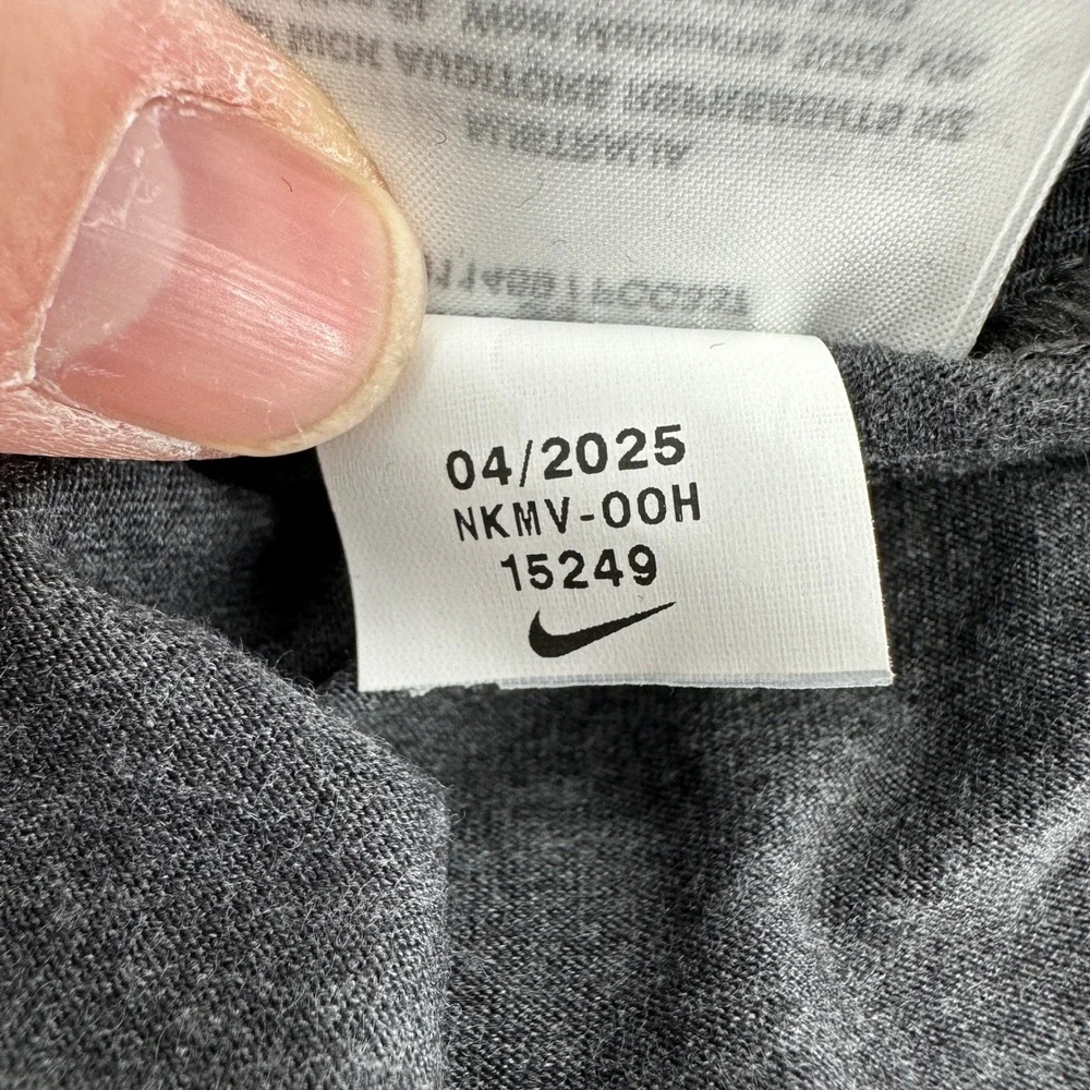 Nike Baltimore Ravens Womens Charcoal Heather Grey Short Sleeve Tee NKMV-00H S